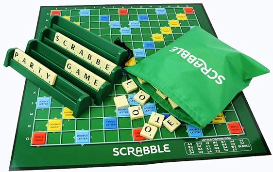 Amazon Co Jp Palaisgent スクラブル 英語を学べる ボードゲーム 大人も子どもも盛り上がる 文房具 オフィス用品