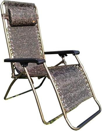 Baiyiqw Chaise De Jardin Inclinable Chaise Longue Pliante Portable Amazon Fr Cuisine Maison