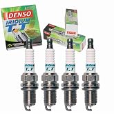 4 pc DENSO Iridium TT Spark Plugs for Toyota RAV4 2.5L L4 2009-17 | Twin-tip 0.4mm iridium plus platinum ground. High ignitability and 80,000-100,000 mile durability.