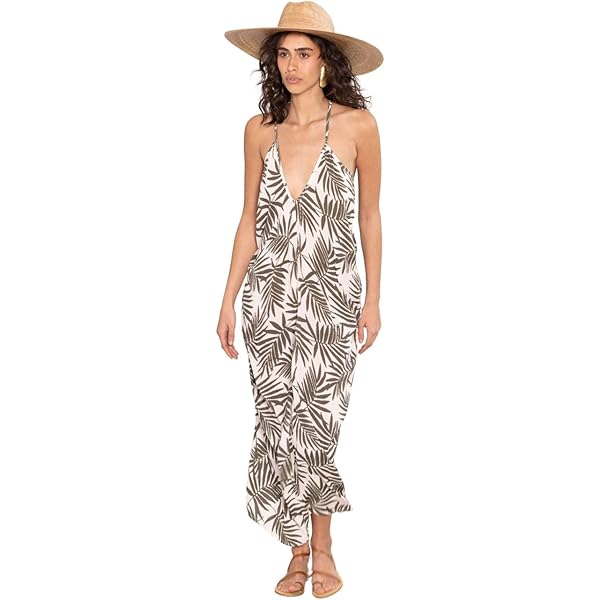 Beach Life by Gottex Women's Classic Solid Black Maxi Cover-Up Dress with  Thin Straps and Relaxed Fit Swim Beach Essential at Amazon Women's Clothing  store