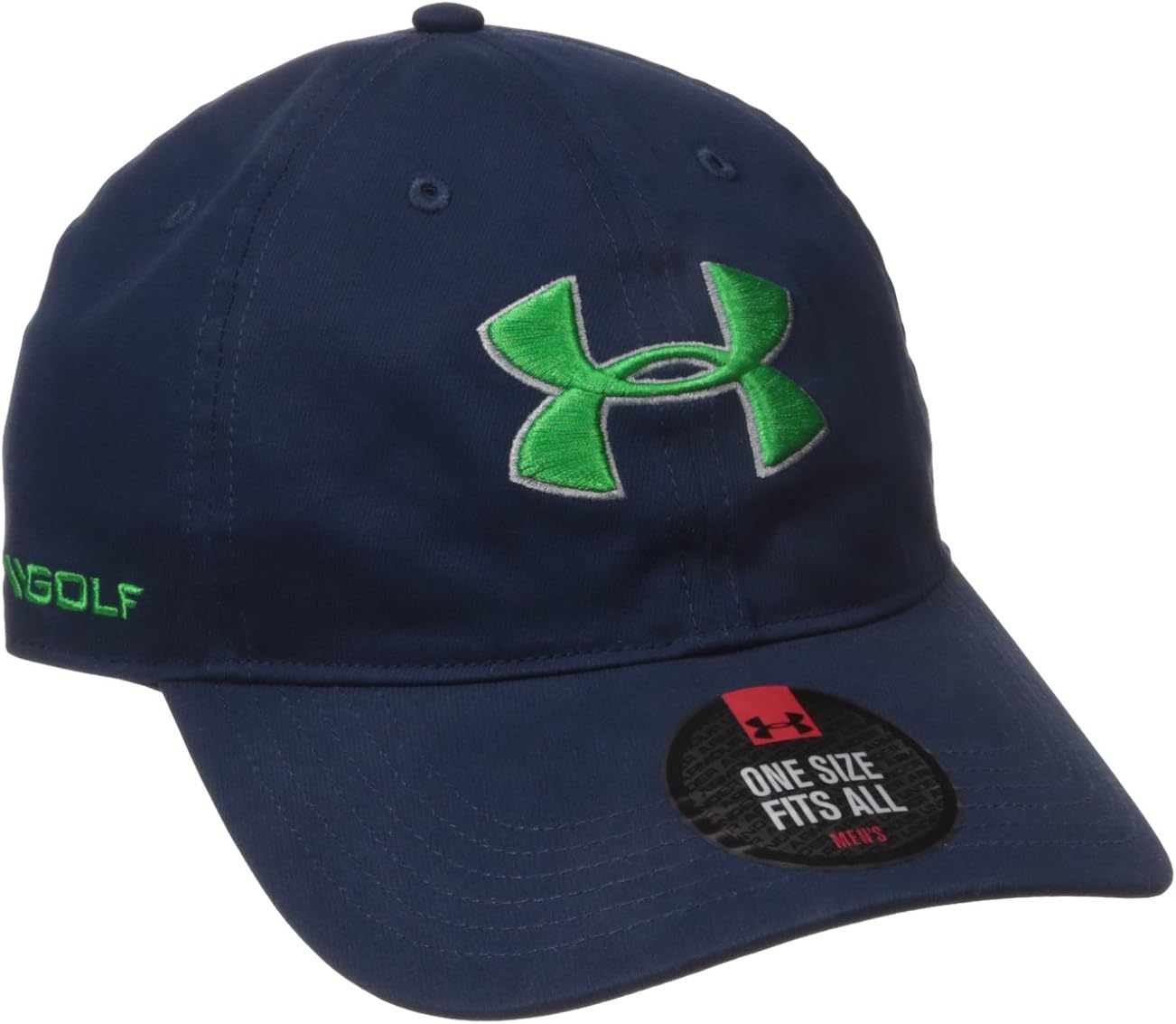Under Armour Men's Chino Golf Hat, Academy Blue (409)/Putting Green