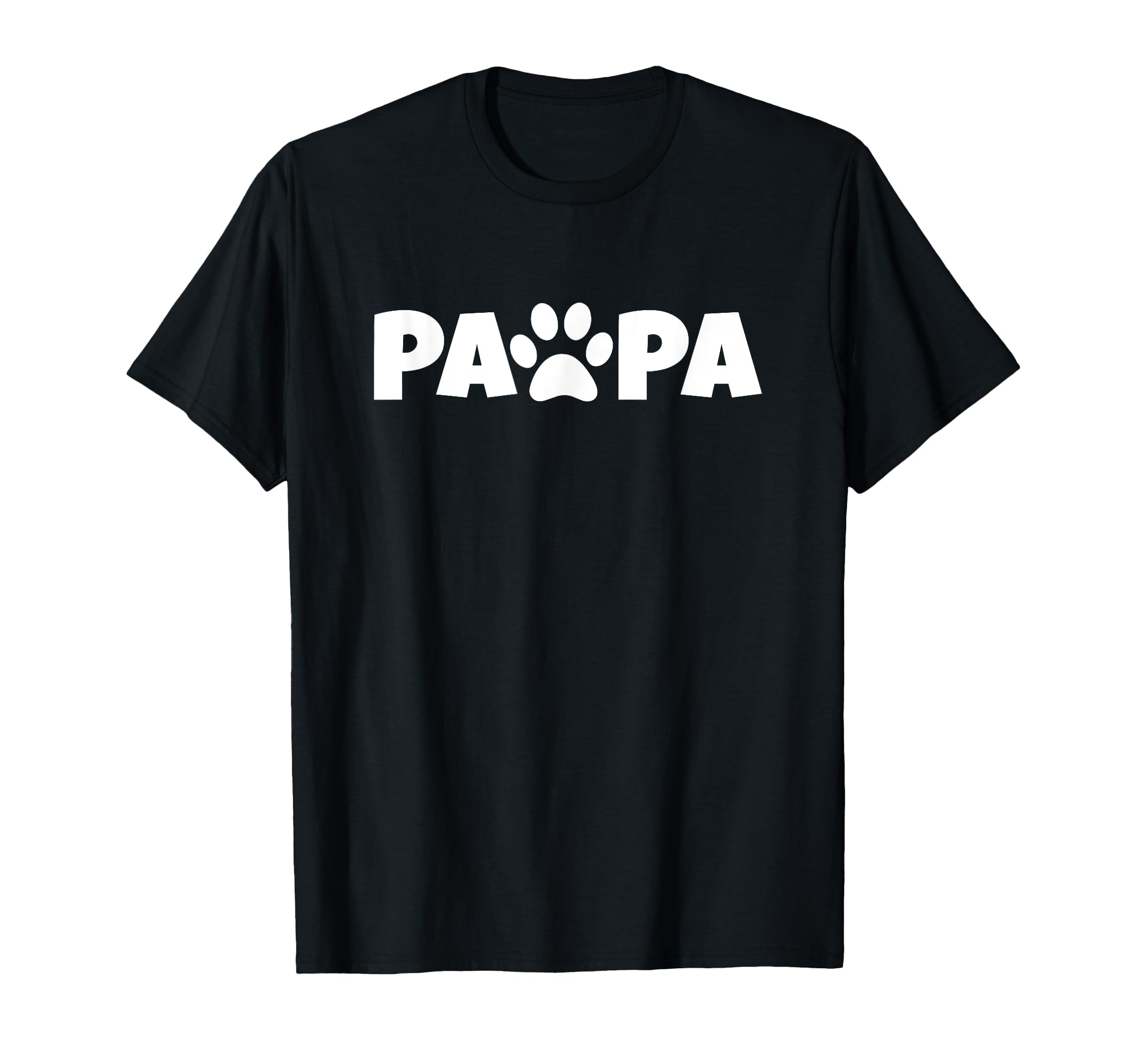 Grandpa Pawpa T Shirt Grand Paw Grandpaw Dog Dogs Paws Lover T-Shirt