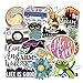 Adventure Landscape Stickers Pack 19 Pcs Suitcase Cute Aesthetic Animal Stickers Vinyl Decals for Teens Girls Laptop Bumper Helmet Ipad Car Luggage Water Bottle
