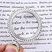 Zhenhui Vintage Ornate Magnifying Glass Long Pendant Necklace 26'' (Antique Silver)