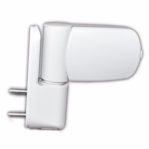 White uPVC Door Angled Butt Hinge 115mm Hinge Double Glazed Door