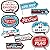 Funny Letâ€™s Go Racing - Racecar - Baby Shower or Race Car Birthday Party Photo Booth Props Kit - 10 Piece