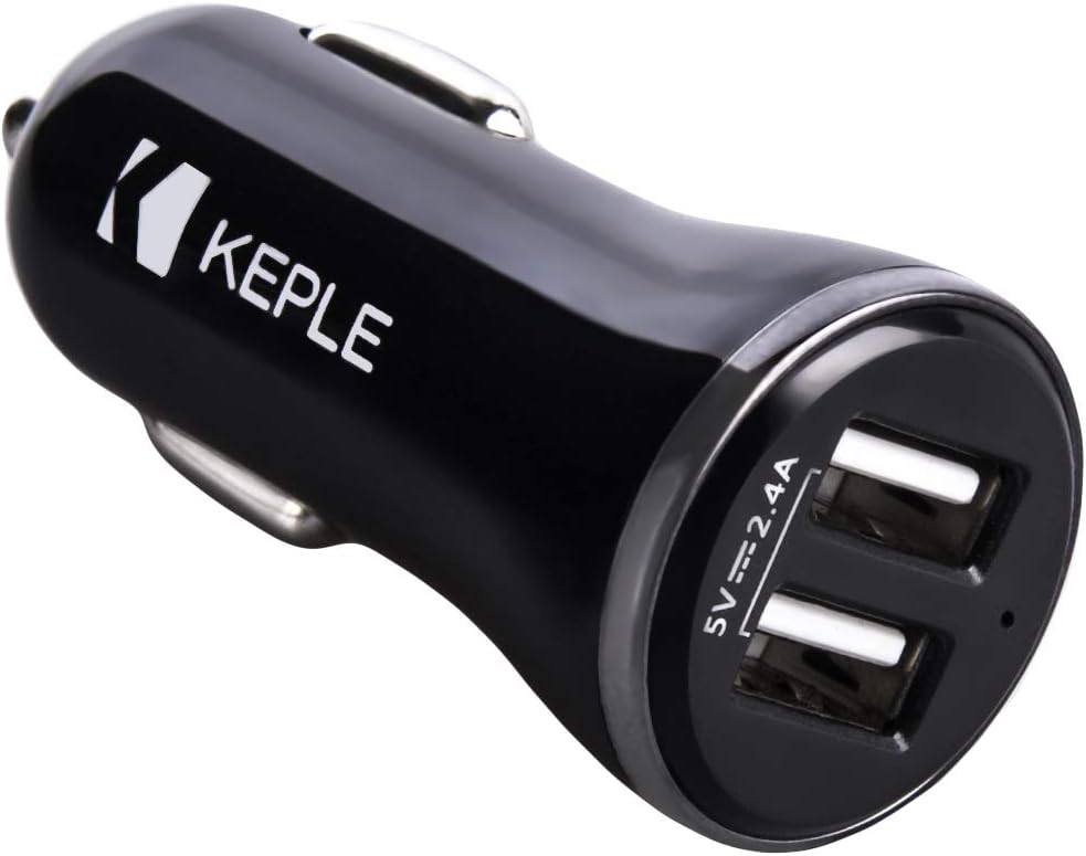 Dual Port USB in Car Charger by Keple Compatible with Samsung Galaxy A8 (2018) SM-A530/ Galaxy A8+ (2018) SM-A730 - Image 5