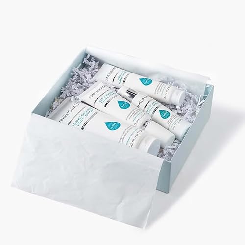 AMELIORATE Skin Solutions Box | Worth £85 | Includes Facial Serum, Facial Cream, Hand Therapy & Body Lotion | Dermatologically Tested | Menopause Friendly | Silicone & Cruelty Free