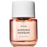 PHLUR Missing Person Eau de Parfum - Full Size Perfume Fragrance - Floral Skin Musk Perfume with Bergamot, Musk, Orange & Sandalwood (50mL)