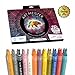 Art Meister Acrylic Markers-Set of 12 Acrylic Paint Pens, Medium Point - Writes on Almost Anything – Paint Markers for Fabric, Glass Writing, Canvas, Rock Painting, Ceramics, Wood, DIY Projects