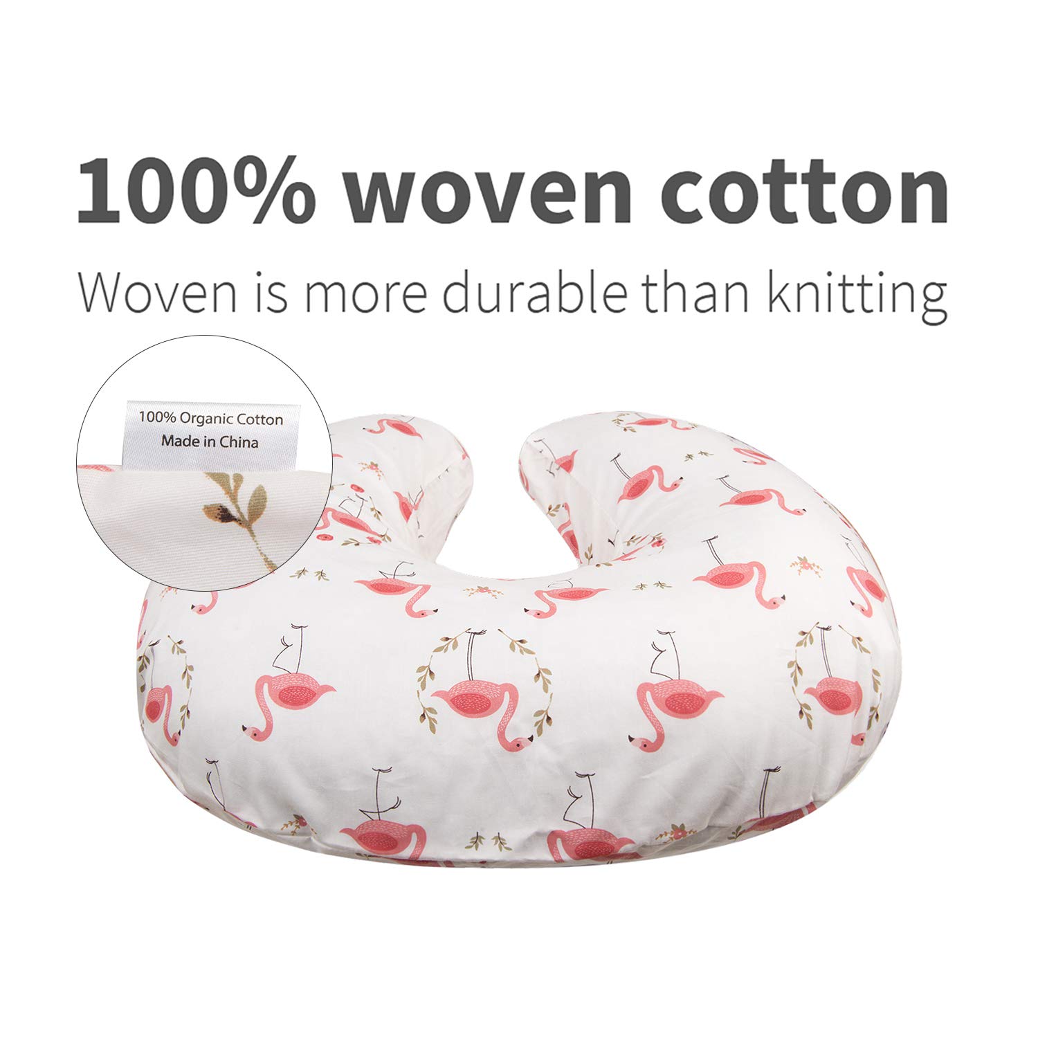 ALVABABY Pillow Cover Soft and Comfortable for Breastfeeding Moms Soft