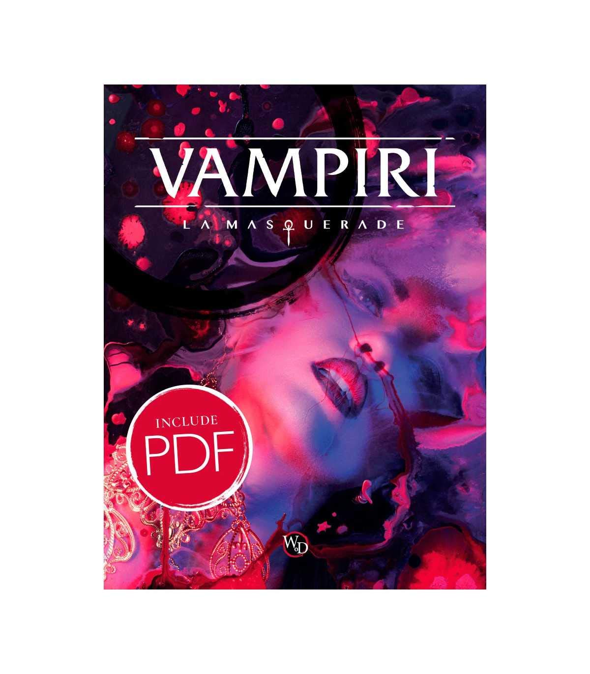 Asterion - Vampires: The Masquerade 5th Edition, RPG Rulebook, Game Manual, Multicoloured, Adult, 1 Stk