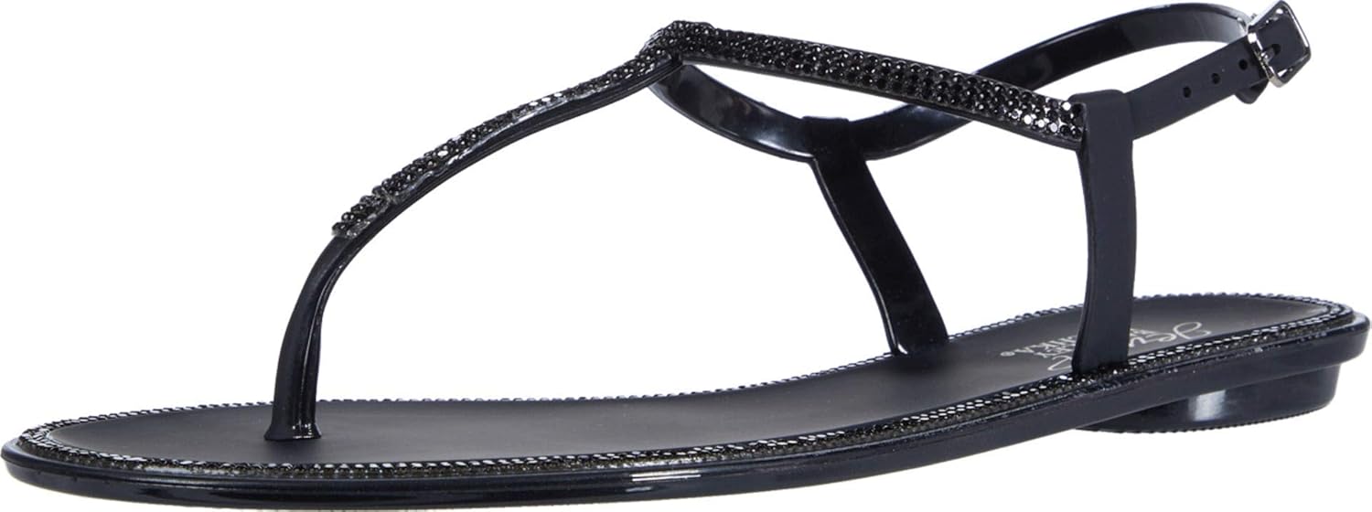 badgley mischka jelly sandals