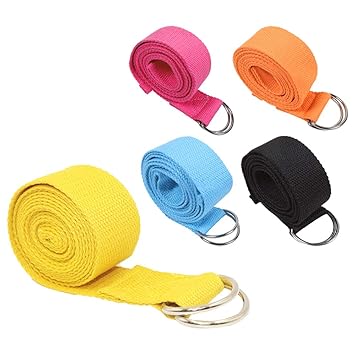 SONSYON Cinturon Yoga - Cinturón de Entrenamiento de Yoga ...