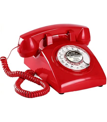 Amazon.com : GPO 746 Rotary 1970s-style Retro Landline Phone