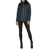 Kenneth Cole Women's Faux Fur Trim Jacket