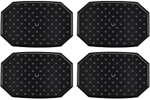 QUEALZARA FL3Z5586B 4PCS Rear Leaf Spring Insulator Bushing Inserts Compatible with Ford F150 2015 2016 2017 2018 2019 2020 Replaces FL34 5586-AA