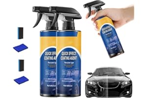 SROCOPT Advanced Car Quick-Acting Coating Agent Spray, 2025 New Upgrade Cars Coating Spray, Quick Effect Coating Agent for Car Wax Polish Sprays(2 Sets)