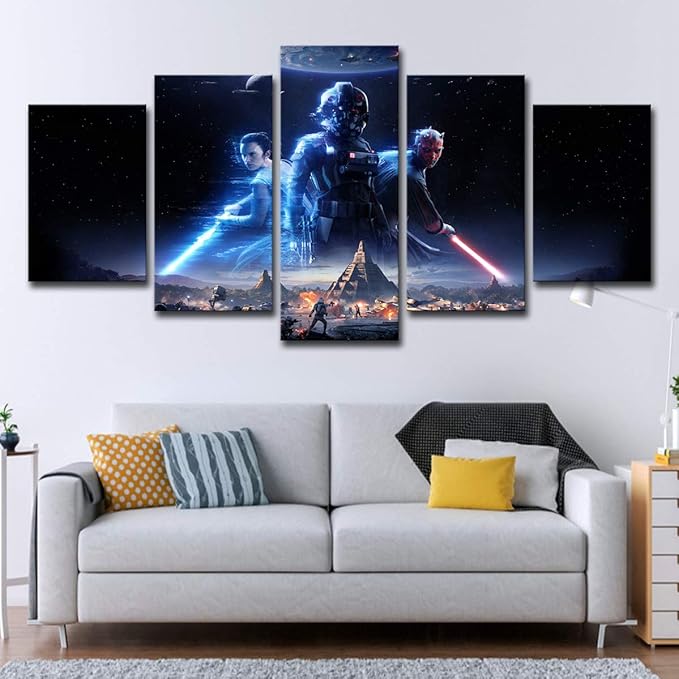 Star Wars Bilder Leinwand: Eine Reise in eine Galaxie voller Kreativität!