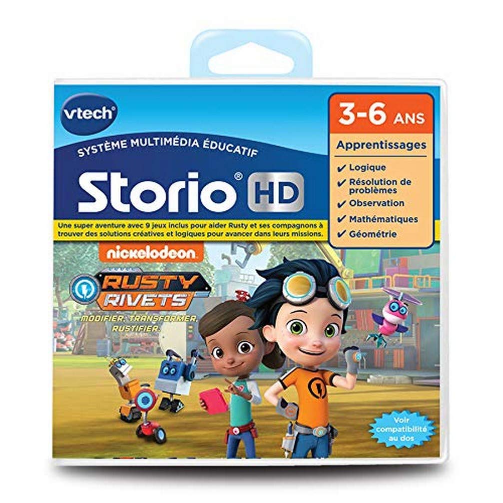 V Tech Storio RUSTY RIVETS HD Game