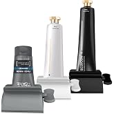 LAMY Toothpaste Squeezer 3 Pack, 25% Longer Toothpaste Tube Squeezer Set | 3 Stable-Base Tube Squeezers Fit Toothpaste, Creams and Sauces, Keeping Bathroom and Kitchen Counters Neat with Less Waste