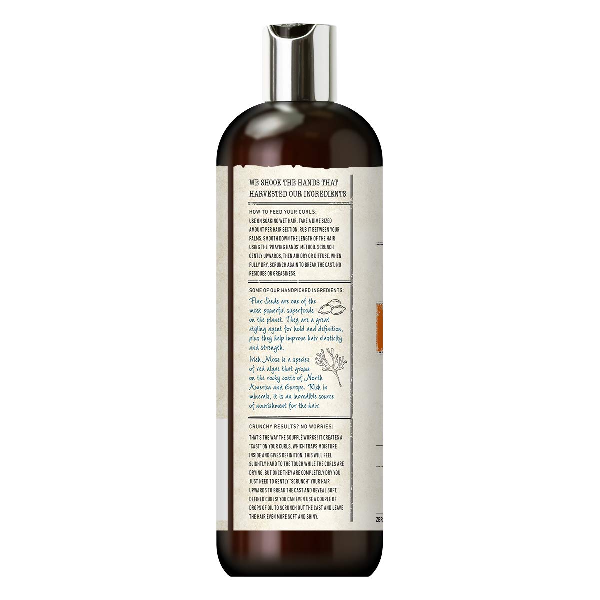 CURLSMITH Curl Defining Styling Soufflé - Vegan Medium Hold Styling Gel for Wavy, Curly and Coily Hair (16oz)