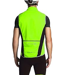 Outto Men' Reflective Running Cycling Vest for