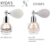 KYDA Ownest Glitter Powder Spray Highlighter Shimmer Sparkle Makeup Face Body view 2