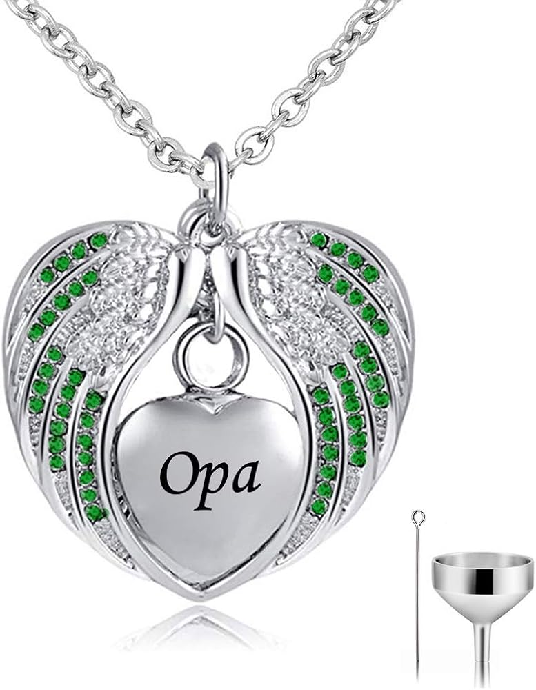 Angel Wing Urn Necklace 