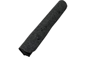 ENGIEGEE Felt Gift Case Bag for Soprano Descant Recorder Instrument or Kids Music Flute, Black