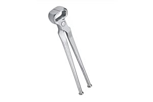 EQUINEZ TOOLS Shoe Puller 12' Vanadium Steel Farrier Tool with Dull Finish for Easy Horse Shoe Removal, Hoof Maintenance,Equine Hoof Care–Farrier Equipment for Precise Hoof Care,Horse Shoe Extraction