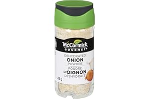 McCormick Gourmet (MCCO3), New Bottle, Premium Quality Natural Herbs & Spices, Onion Powder, 43g