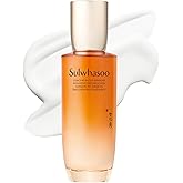 Sulwhasoo Concentrated Ginseng Rejuvenating Emulsion- Korean Ginseng & Peptide Face Lotion with Shea Butter to Help Smooth, Hydrate & Visibly Improve Wrinkes, 4.22 fl. oz.