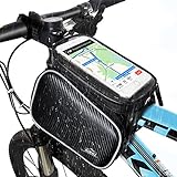 HiHiLL Bicycle Bag, Bike Bag, Bicycle Tube Bag, Bike Phone Bag, Bicycle Waterproof Phone Bag , For Phone Up To 6 Inch
