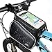 HiHiLL Bicycle Bag, Bike Bag, Bicycle Tube Bag, Bike Phone Bag, Bicycle Waterproof Phone Bag , For Phone Up To 6 Inch