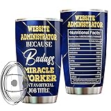 MONIZILUCKY Website Administrator Tumbler Stainless