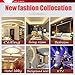 SuperonlineMall AC 110-120V Flexible Waterproof LED Strip Lights, 40m/131.2ft - RGB