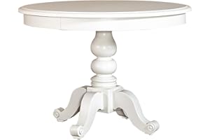 LIBERTY FURNITURE INDUSTRIES, INC. Liberty Furniture Industries Summer House Pedestal Table, W42 x D54 x H30, White