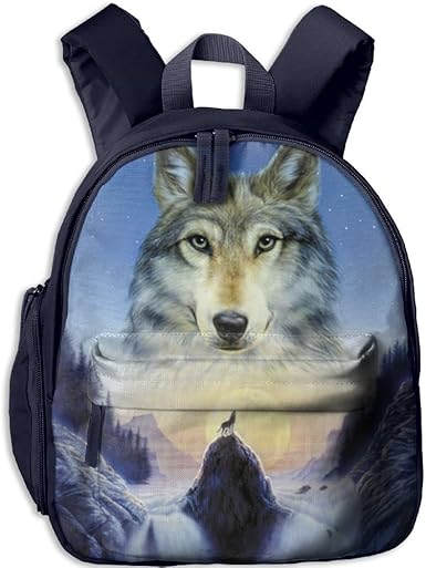 wolf book bag