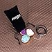 Zhenhui 3 Pieces Exaggeration Irregular Natural Drusy Necklace Pendant for DIY Jewelry Making Oval Shaped Agate Stone Pendant Valentine's Day Gift