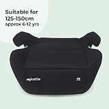 My Babiie MBCSB20 Child Booster Seat ISOFIX i-Size 125-150cm Black view 2