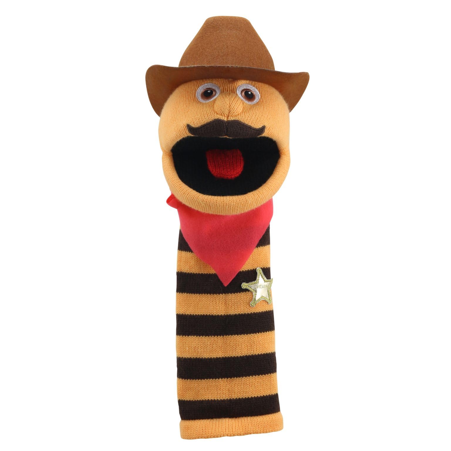 The Puppet Company - Sockette - Cowboy Hand Puppet