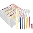 fafortune Disposable Toothbrushes with Toothpaste and Comb for Homeless Individually Wrapped-Suitable for Hotel,Air Bnb,Shelter/Homeless/Nursing Home/Charity (100PCS)