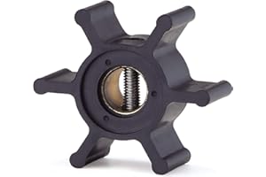 EOONI 09-810B-1 Compatible with Johnson Inboard Impeller 09-810B, 18653-0001 653-0001 128990-42200 9-45713 18-4571 for Jabsco/Johnson/Yanmar Engine Pump