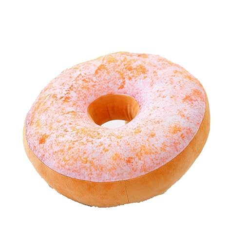 Plush Pillows Large Soft Novelty Doughnut Donut Shaped Ring Plush