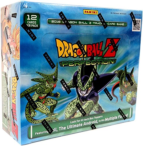 DBZ Dragonball Z Perfection Booster Box TCG 2016 Trading Card Game - 24 packs / 12 cards