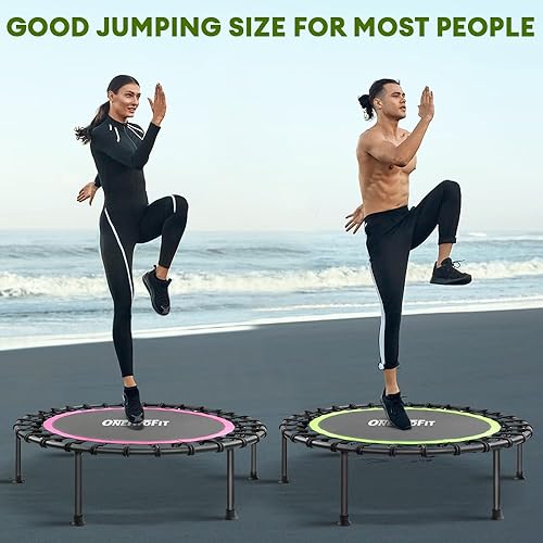 Onetwofit Quiet Rebounder Trampoline ONETWOFIT 42