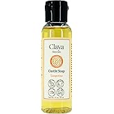 Claya Tangerine Liquid Castile Soap – Organic Ingredients, Biodegradable, Gentle for Sensitive Skin and Versatile Use (Travel Size 2 fl oz)