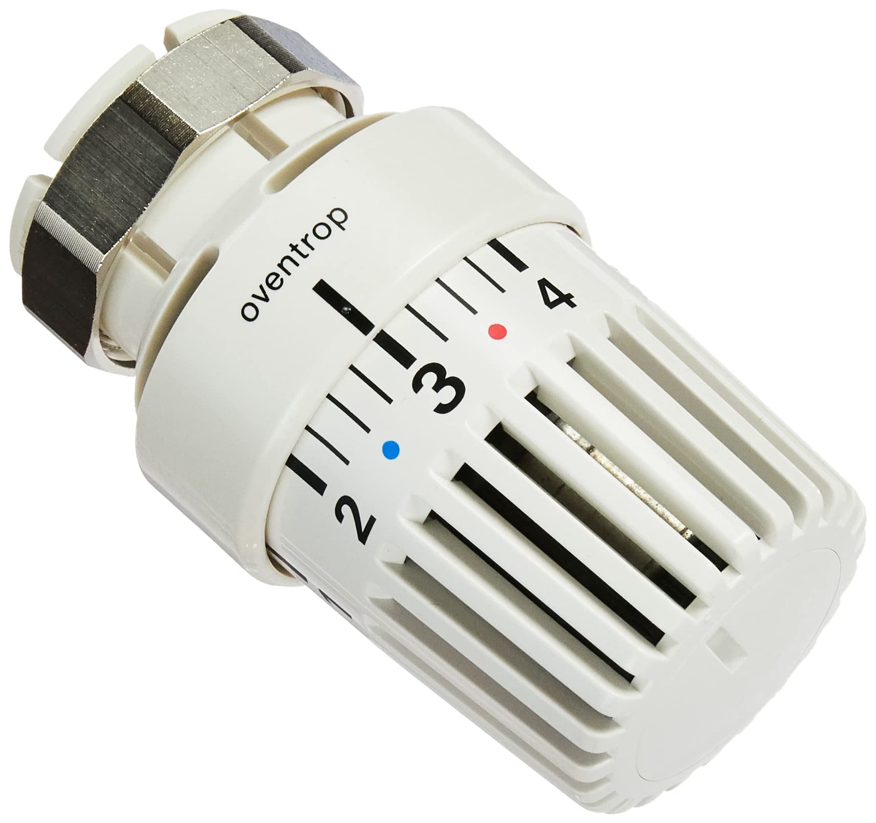 Oventrop Thermostatic Radiator Valve UniLV Suitable for Vaillant with Clamp Connector, White