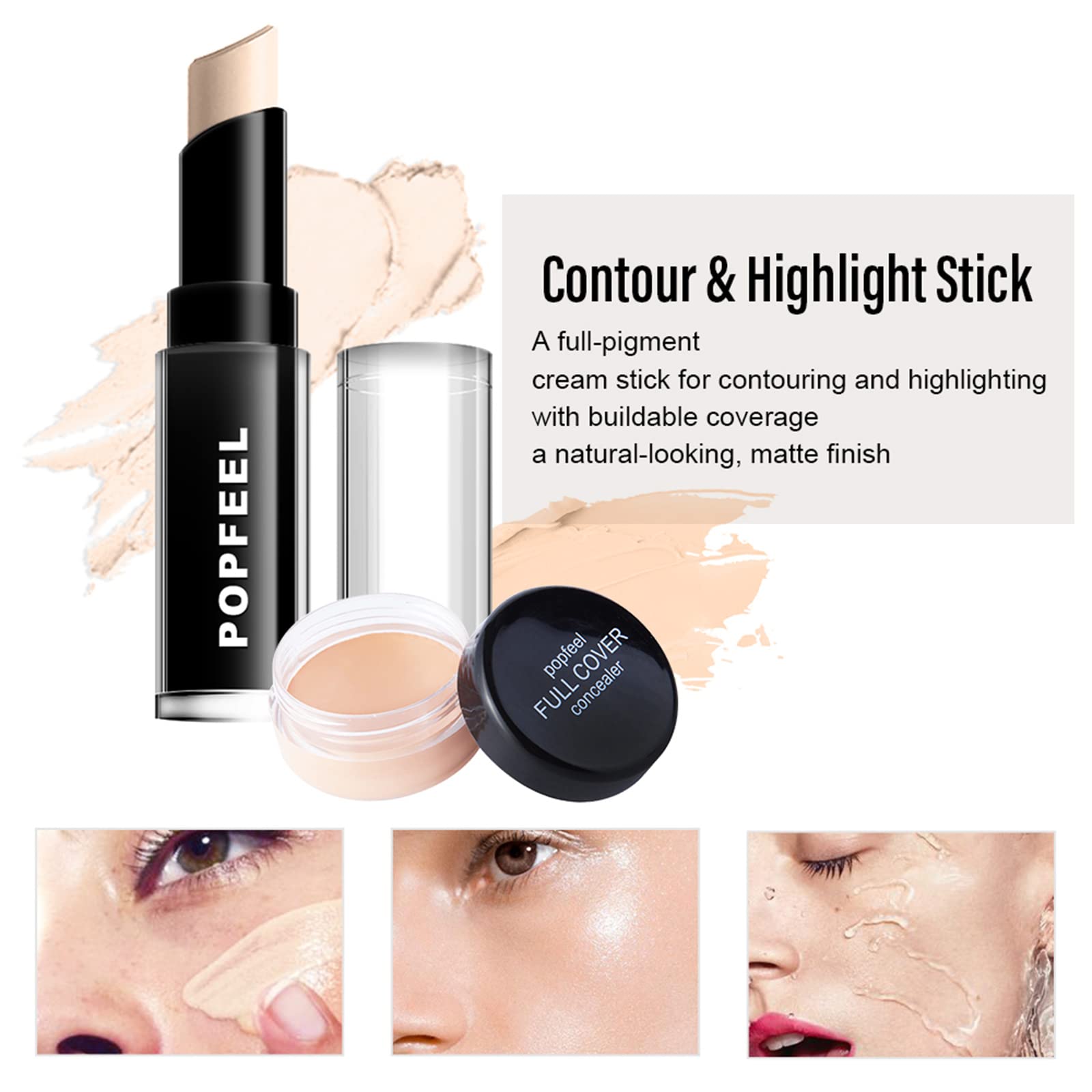 FantasyDay All in One Makeup Kit for Women Full Kit Girls Makeup Gift Sets Xmas Essential Bundle Include Eyeshadow Palette Lipstick Blush Concealer Eyeliner Mascara Foundation Brush Eyebrow Pencil